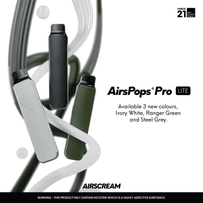 AIRSCREAM AIRSPOPS PRO LITE 氣泡電子煙主機官網:圖片 2