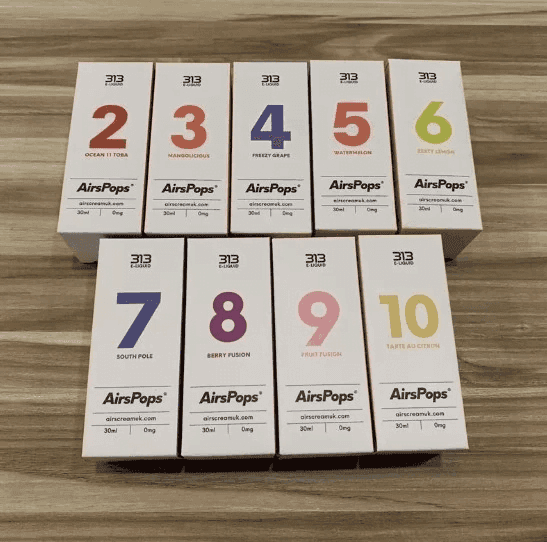 AIRSCREAM AIRSPOPS 313 數字煙油官網:圖片 6